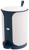 Контейнер для мусора Sтилъ с педалью 7 л синий 7 синий в Рославле