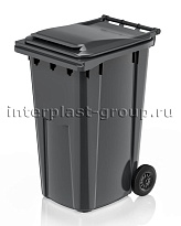 Контейнер для мусора 240 л серый облегченный 240 серый в Рославле