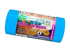 Мешки для мусора 35 л, ароматизированные, синие, в рулоне 30 шт., ПНД, 12 мкм, 640х500 мм, EXTRA, 3530661 в Рославле Мешки для мусора 35 л, ароматизированные, синие, в рулоне 30 шт., ПНД, 12 мкм, 640х500 мм, EXTRA, 3530661 в Рославле