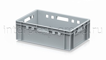Ящик для мяса и колбасных изделий Е-2 серый в Рославле