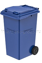 Контейнер для мусора 240 л синий 240 синий в Рославле Контейнер для мусора 240 л синий 240 синий в Рославле