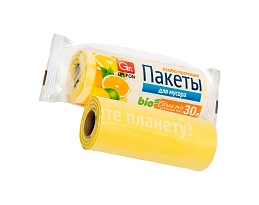 Мешки для мусора 35 л, ароматизированные, желтые, в рулоне 20 шт., ПНД, 12 мкм, 560х530 мм, GRIFON Цитрусовый Микс, 100-033 в Рославле Мешки для мусора 35 л, ароматизированные, желтые, в рулоне 20 шт., ПНД, 12 мкм, 560х530 мм, GRIFON Цитрусовый Микс, 100-033 в Рославле