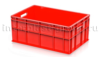 Ящик для молока, мяса, овощей и фруктов сплошной красный в Рославле Ящик для молока, мяса, овощей и фруктов сплошной красный в Рославле