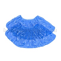 Бахилы голубые 2000 шт (1000 пар), 16 мкм, однослойные, с одной резинкой, Эконом в Рославле Бахилы голубые 2000 шт (1000 пар), 16 мкм, однослойные, с одной резинкой, Эконом в Рославле