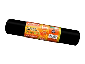 Мешки для мусора 180 л, ароматизированные, черные, в рулоне 10 шт., ПВД, 80 мкм, 1100х930 мм, EXPORT, exp18010142 в Рославле Мешки для мусора 180 л, ароматизированные, черные, в рулоне 10 шт., ПВД, 80 мкм, 1100х930 мм, EXPORT, exp18010142 в Рославле