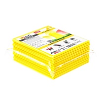 Мешки для мусора 160 л, желтые, в пачке 10 шт., ПВД, 40 мкм, 900х1100 мм, i-Bag в Рославле Мешки для мусора 160 л, желтые, в пачке 10 шт., ПВД, 40 мкм, 900х1100 мм, i-Bag в Рославле