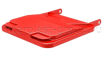 Комплект крышки для контейнера 120 л. красная  красный в Рославле