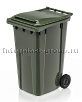 Контейнер для мусора 240 л зеленый облегченный 240 зеленый в Рославле Контейнер для мусора 240 л зеленый облегченный 240 зеленый в Рославле